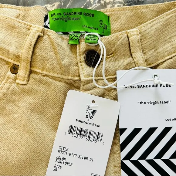 Free People x Sandrine Rose - NWT Wide Curve Leg Pants