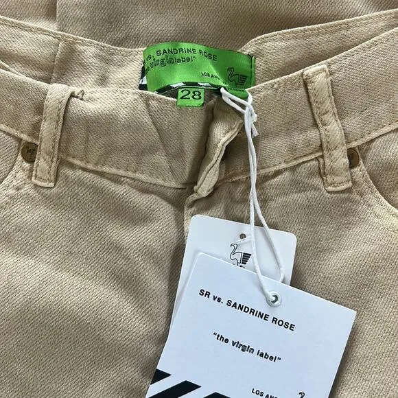 Free People x Sandrine Rose - NWT Wide Curve Leg Pants