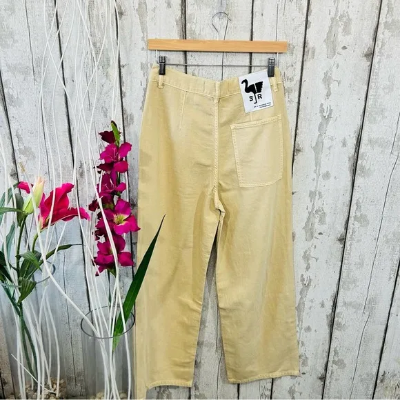 Free People x Sandrine Rose - NWT Wide Curve Leg Pants