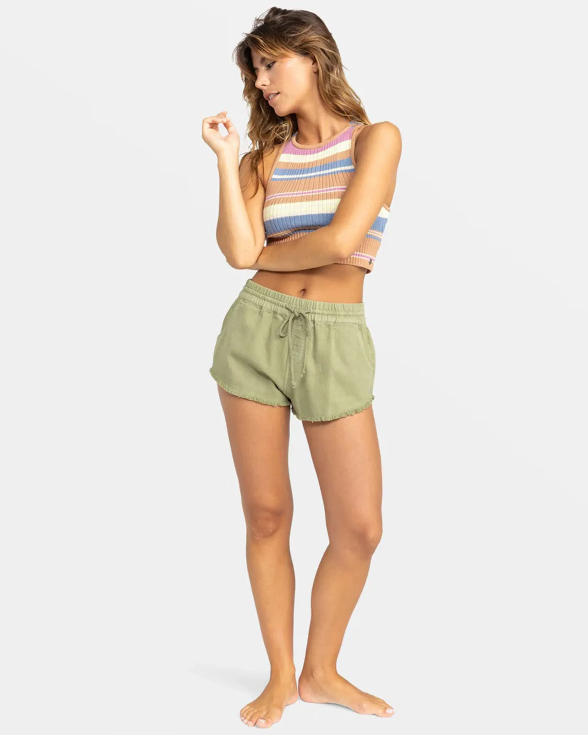 Fresh Moon Cropped Sweater Top (Past Season)