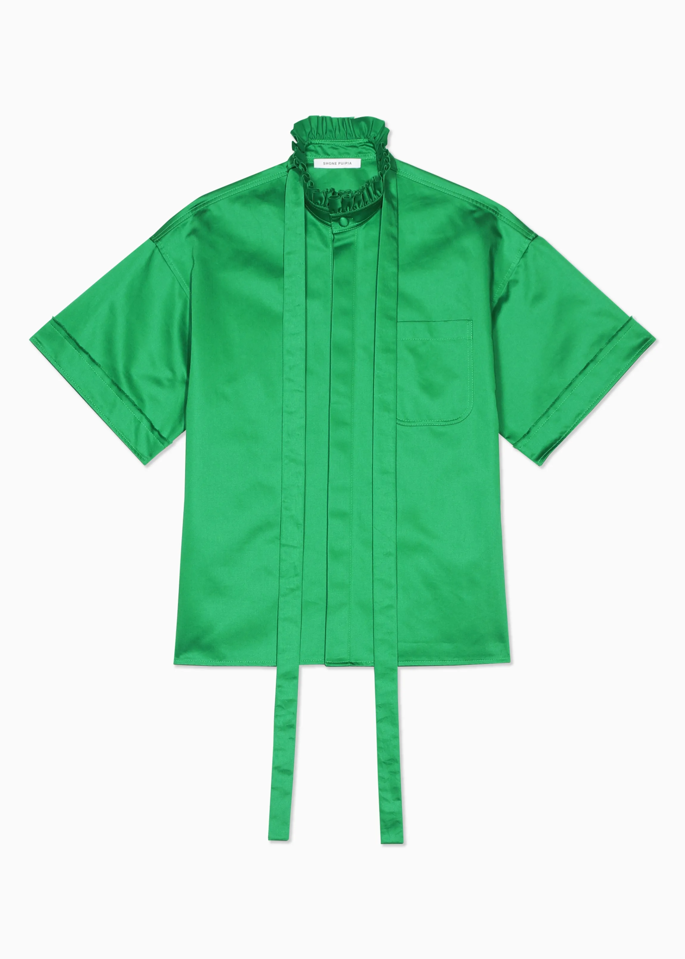 Frill Boxy Shirt