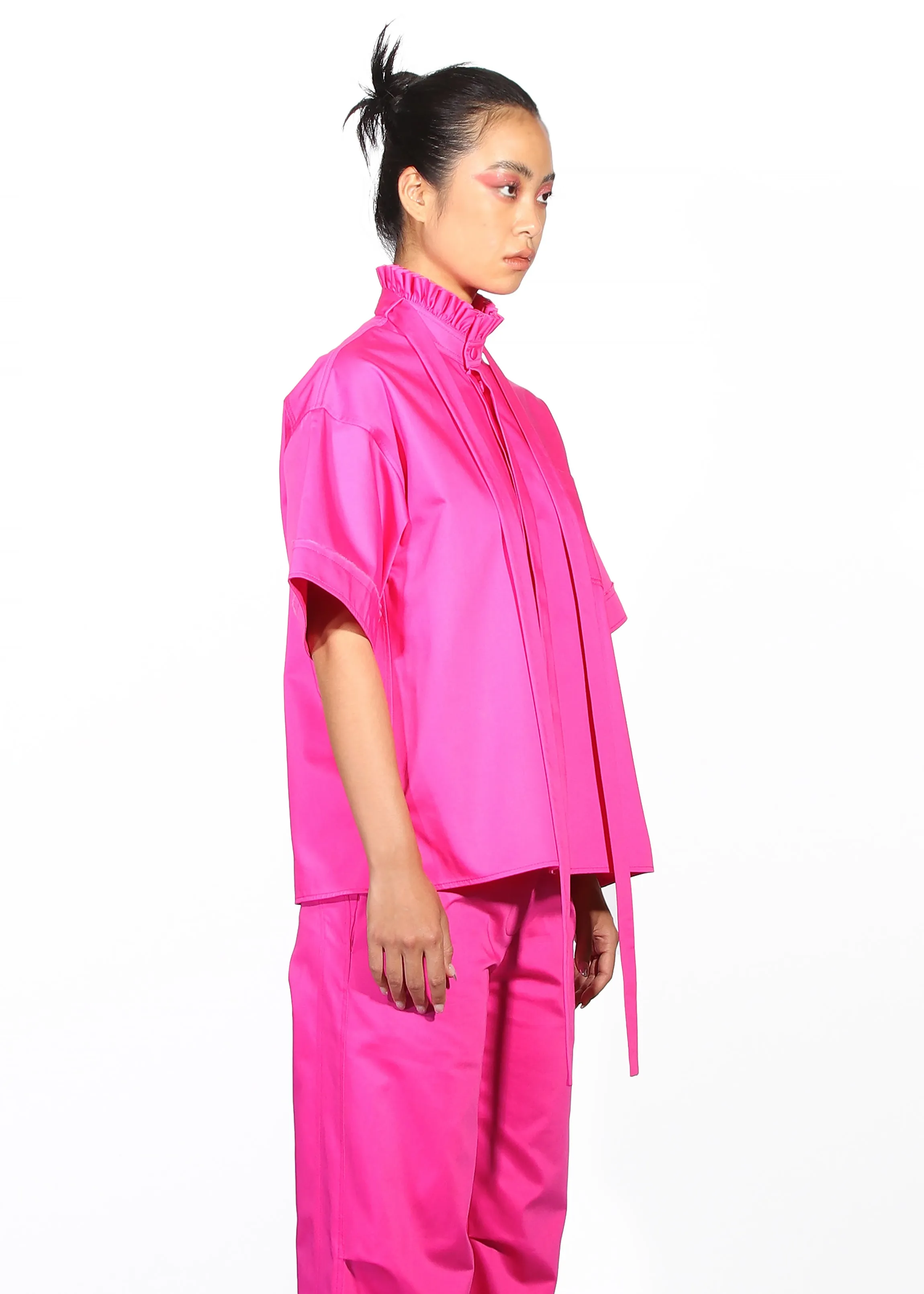 Frill Boxy Shirt
