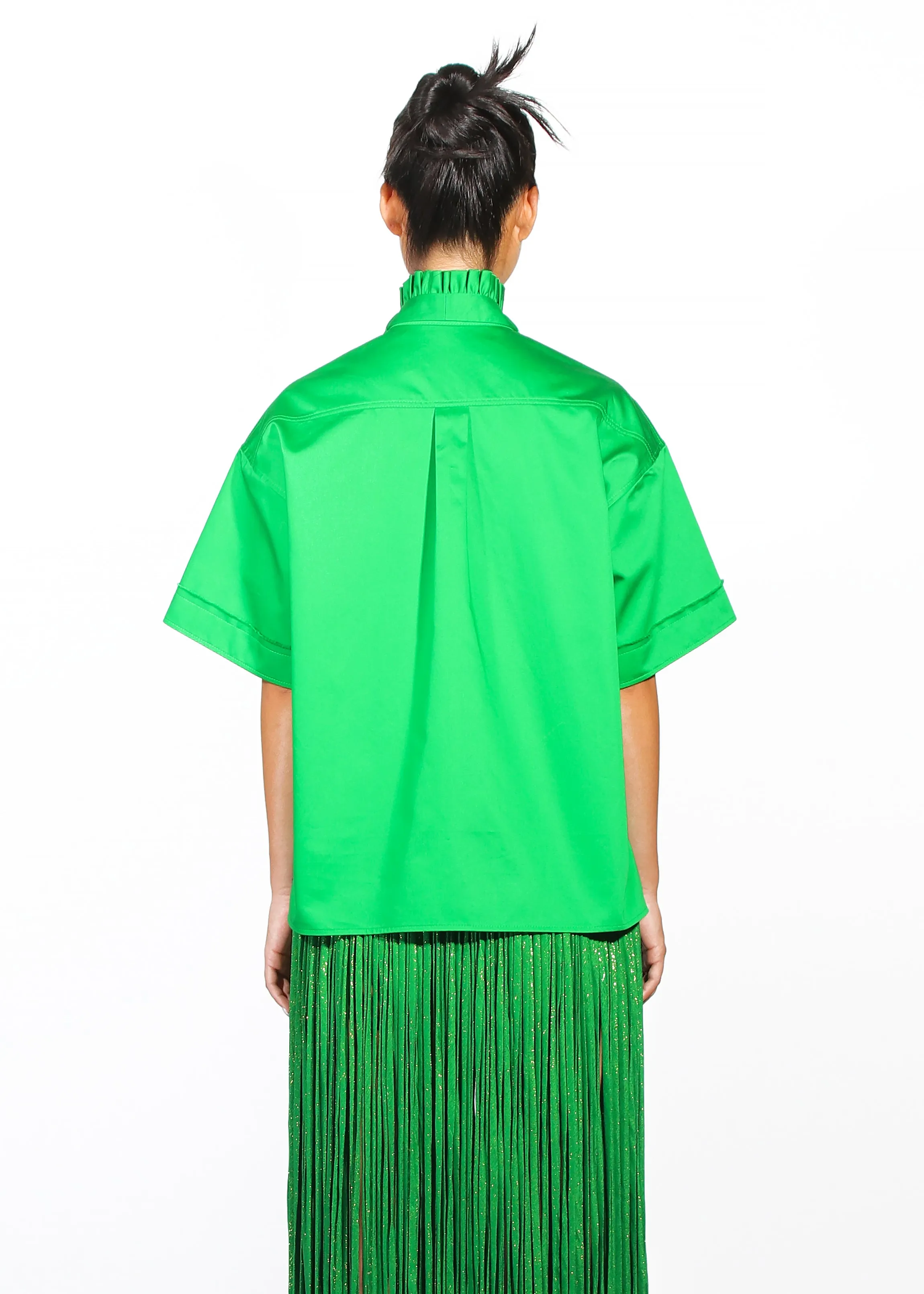 Frill Boxy Shirt