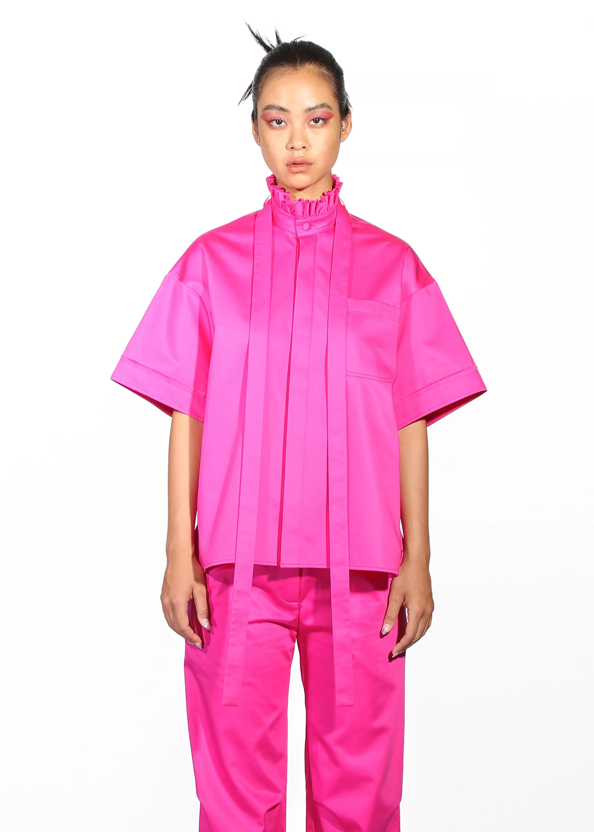Frill Boxy Shirt