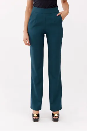 Gently Widening Straight Leg Trousers