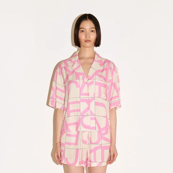 GIANNA Shirt | Pink Print