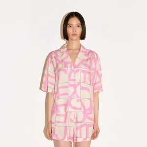 GIANNA Shirt | Pink Print