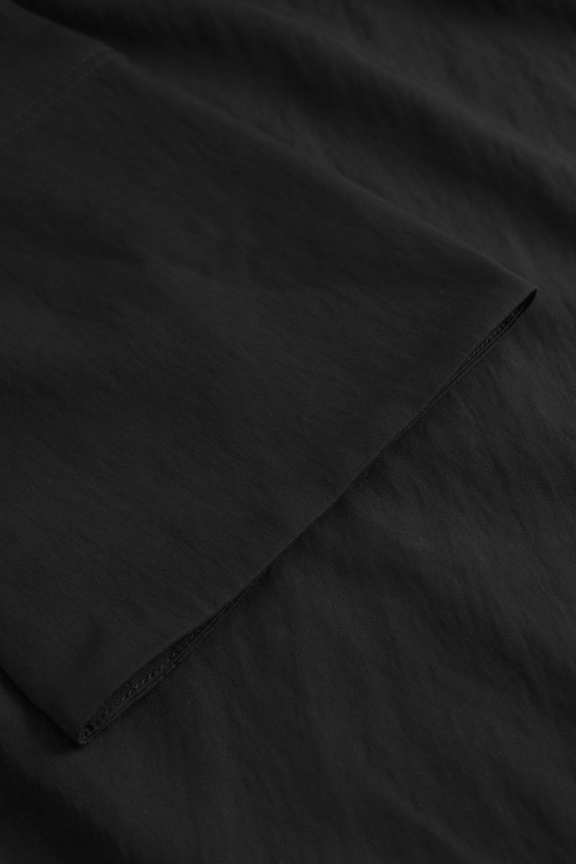 Glint Trench Coat - Black