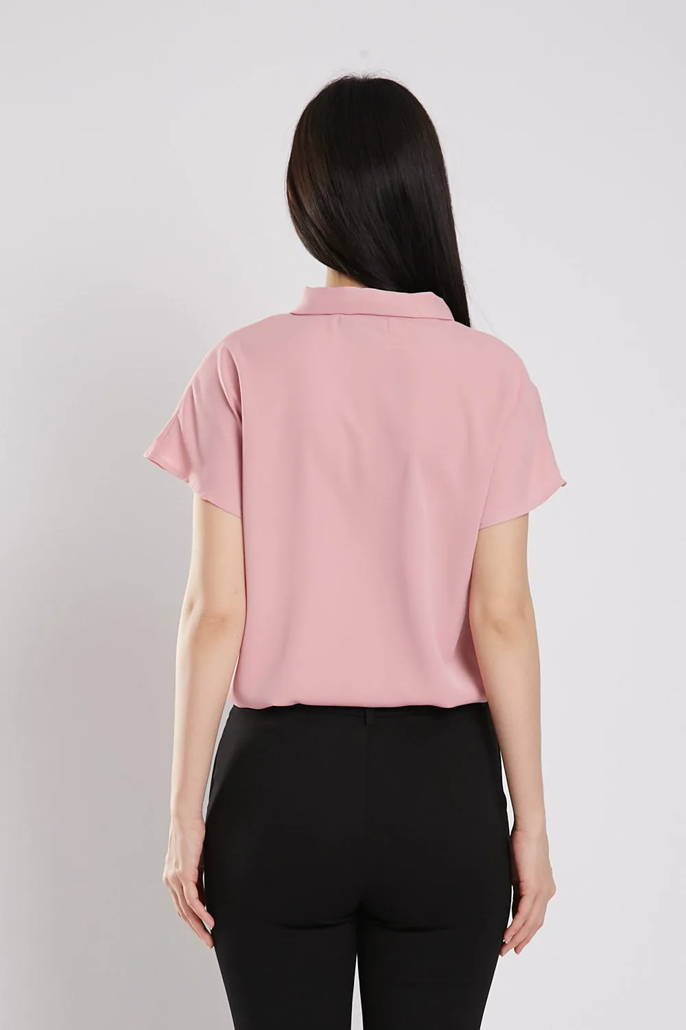 Graciela Blouse in Dust Pink