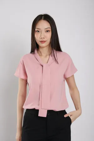 Graciela Blouse in Dust Pink