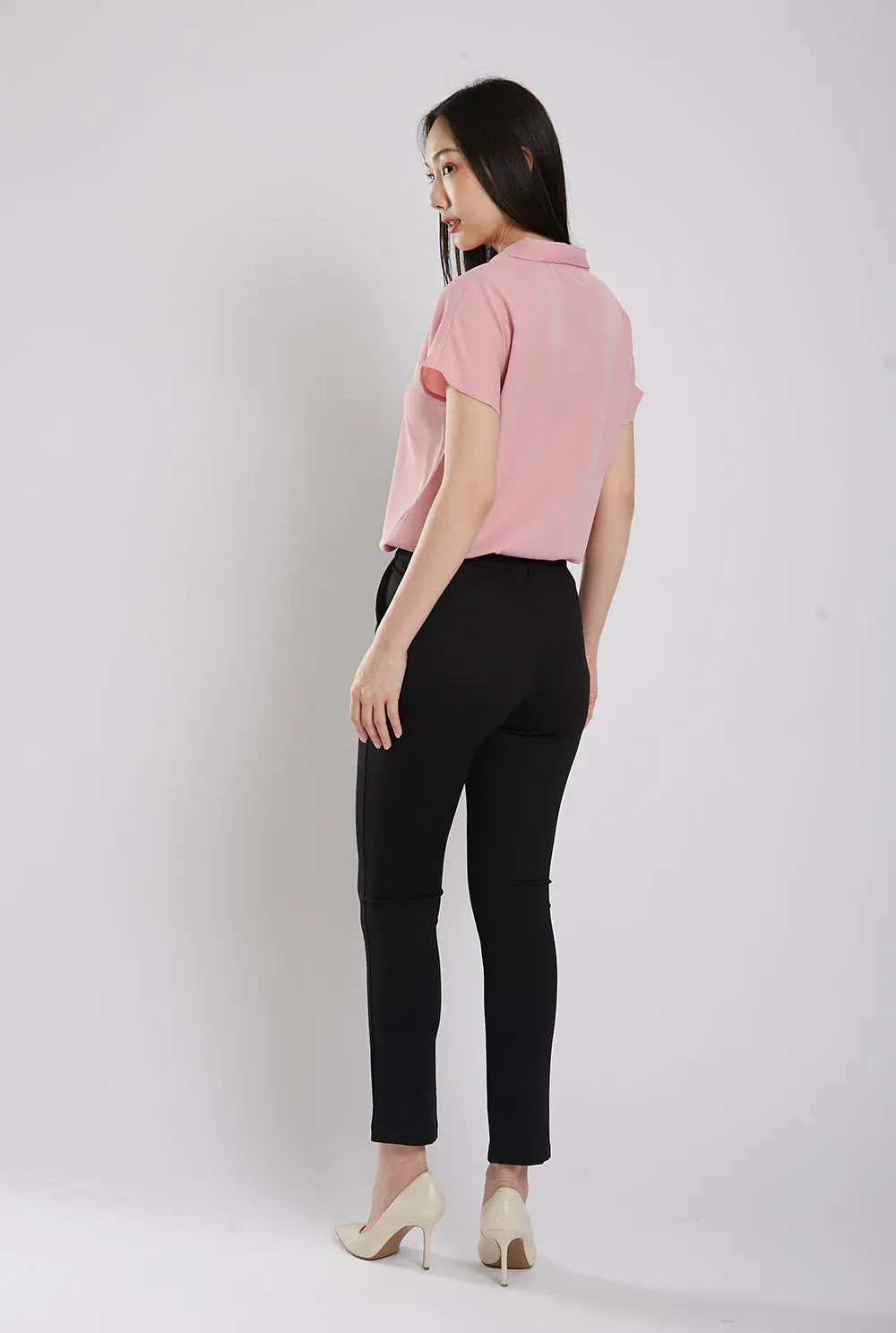 Graciela Blouse in Dust Pink