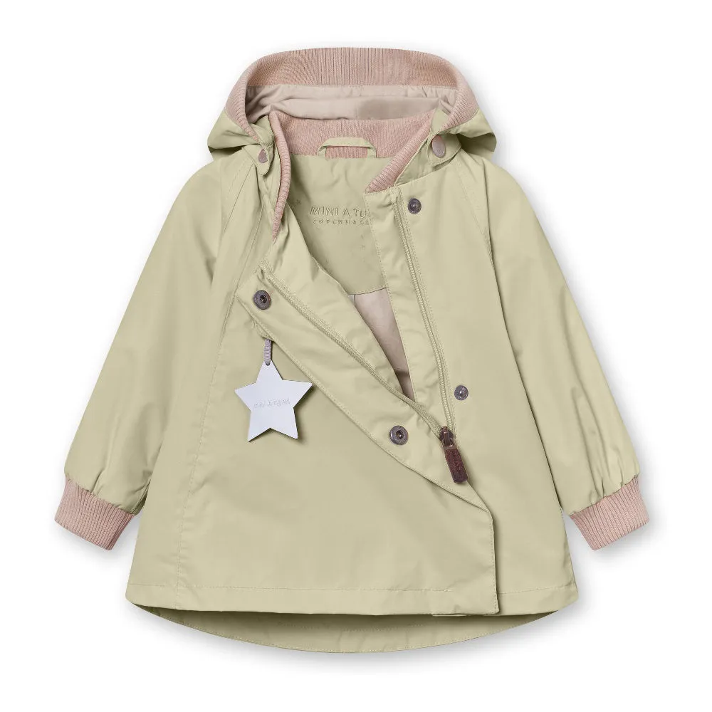 Green Print Logo Jacket
