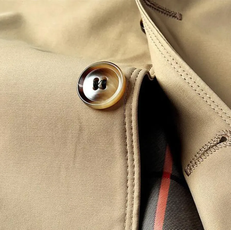 Gregorio - elegant classic trench coat for the modern man