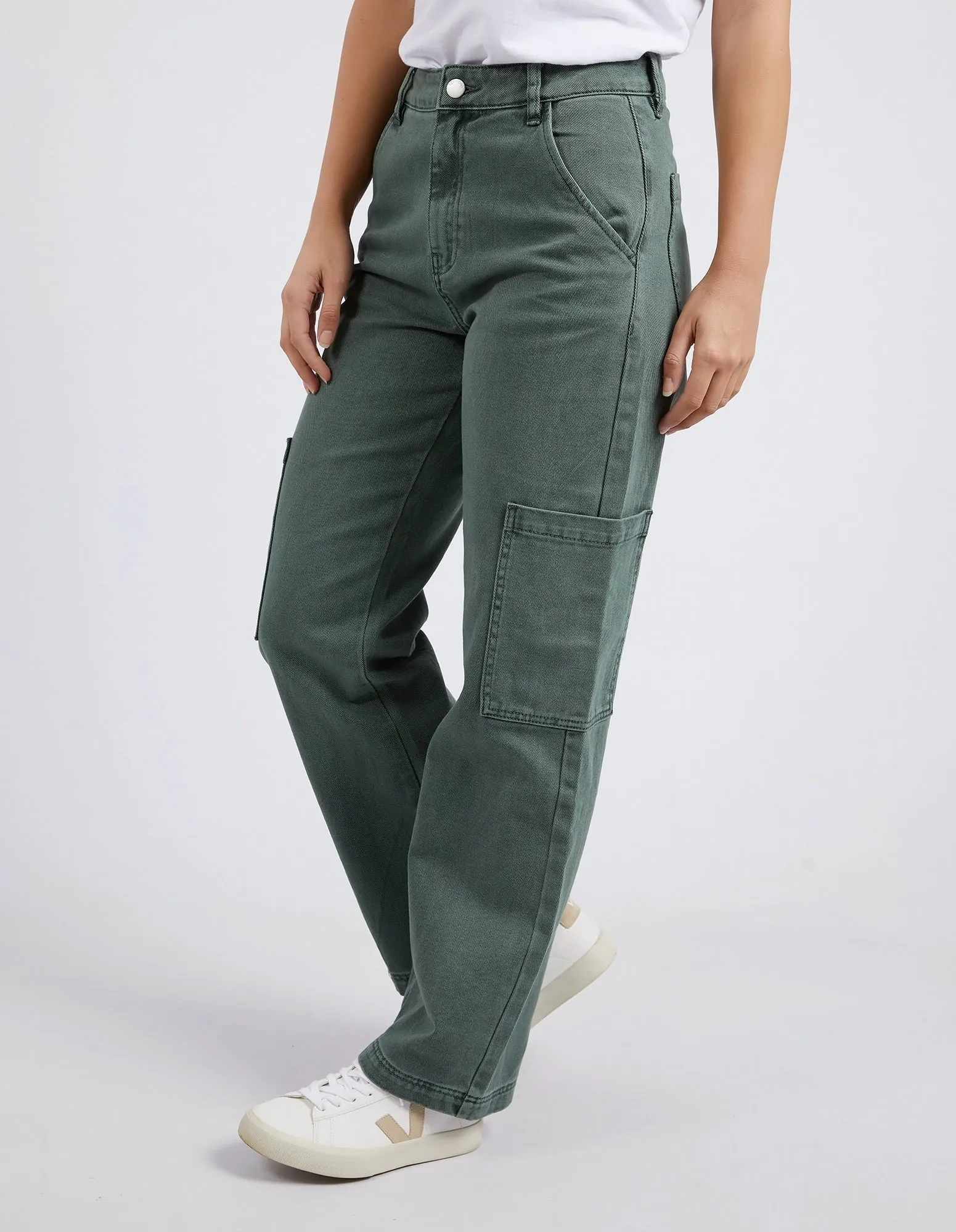 GRETA CARGO JEAN || KHAKI