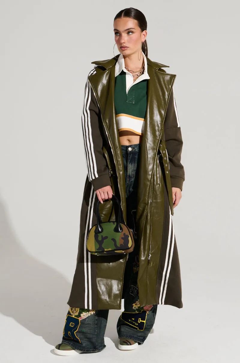 HADLEY MIXED MEDIA TRENCH