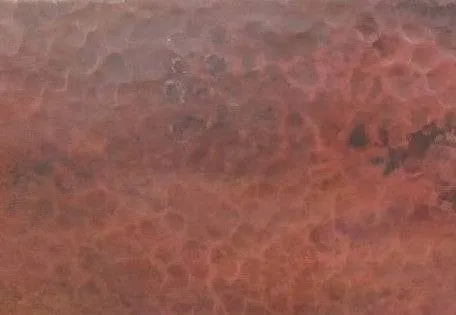 Hammered Copper Double Bowl Farmhouse Kitchen Sink