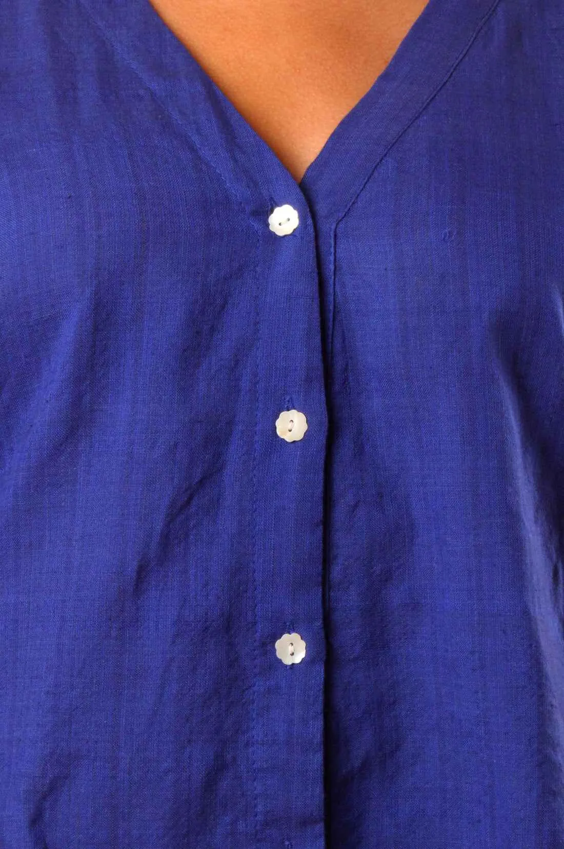 Handwoven Iris Top