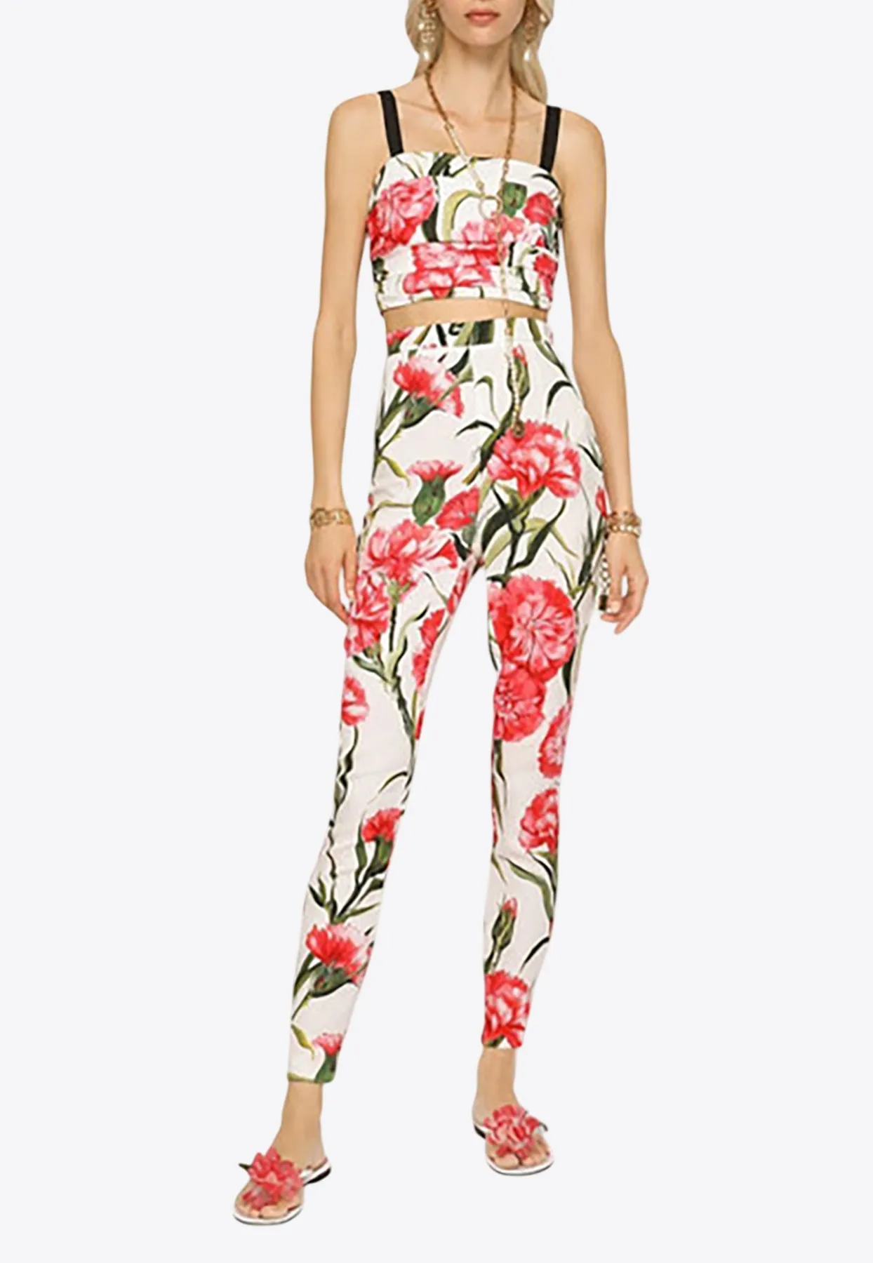 Happy Garden Cropped Top