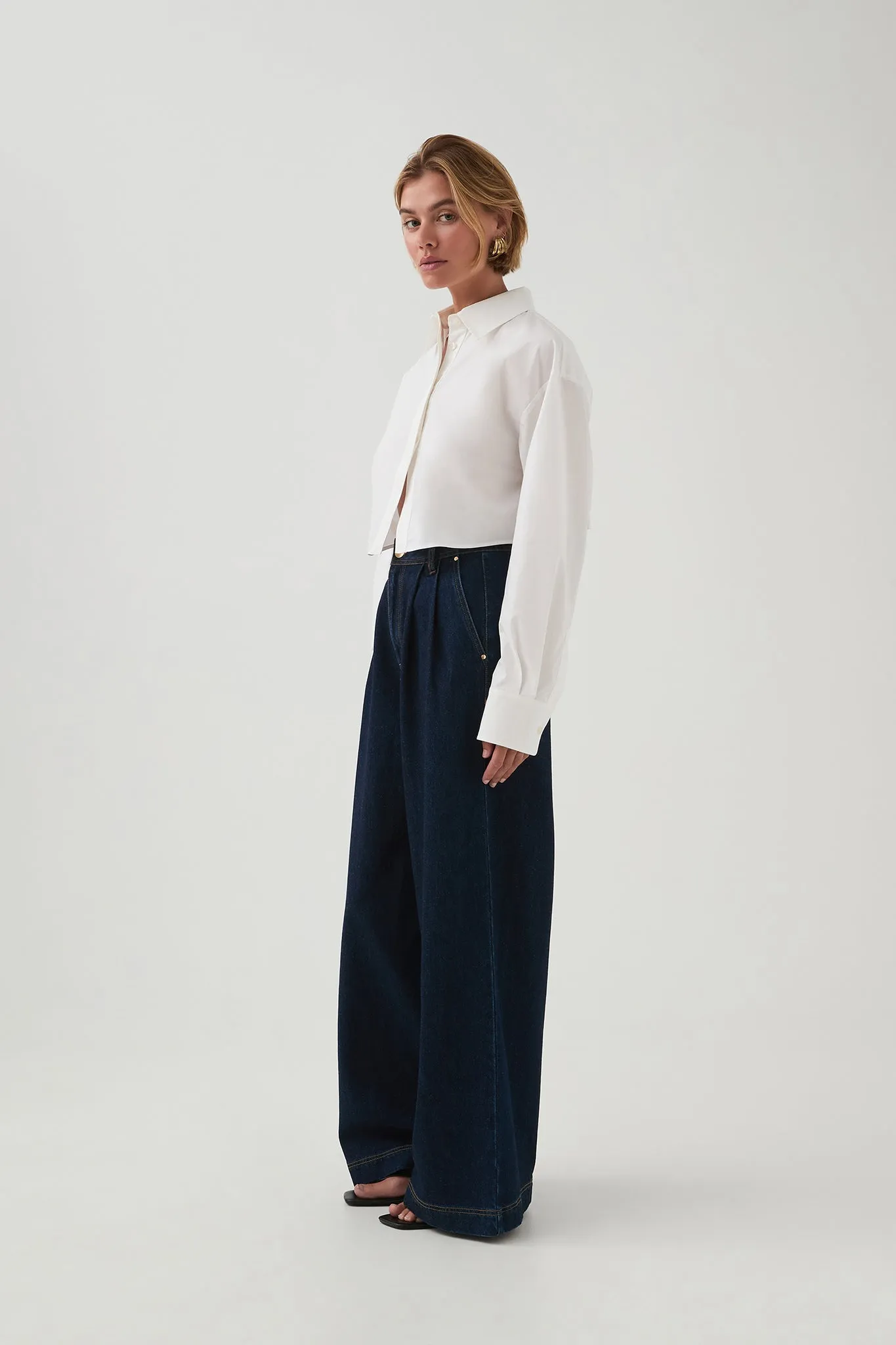 Havana Cropped Shirt
