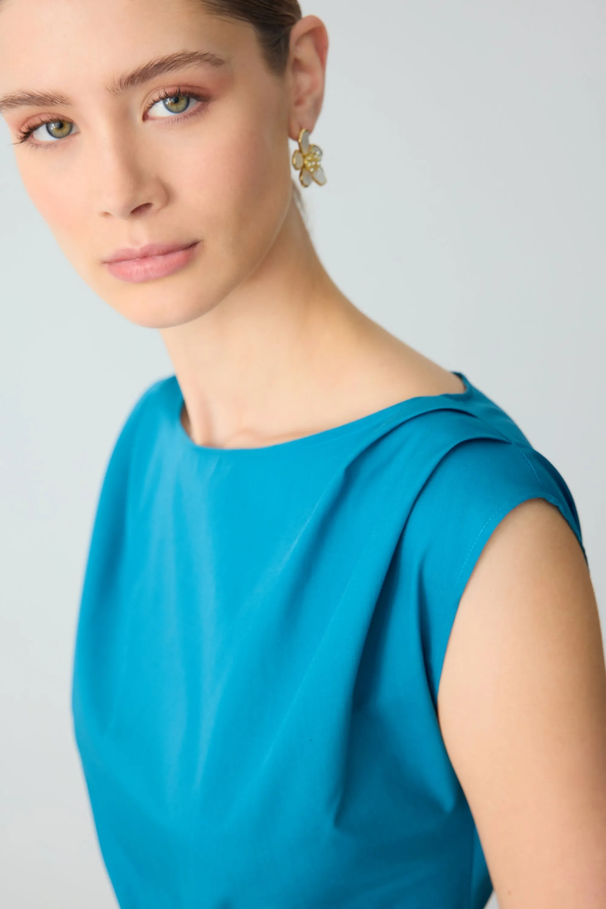 HELEN ELBİSE DENİZ MAVİSİ