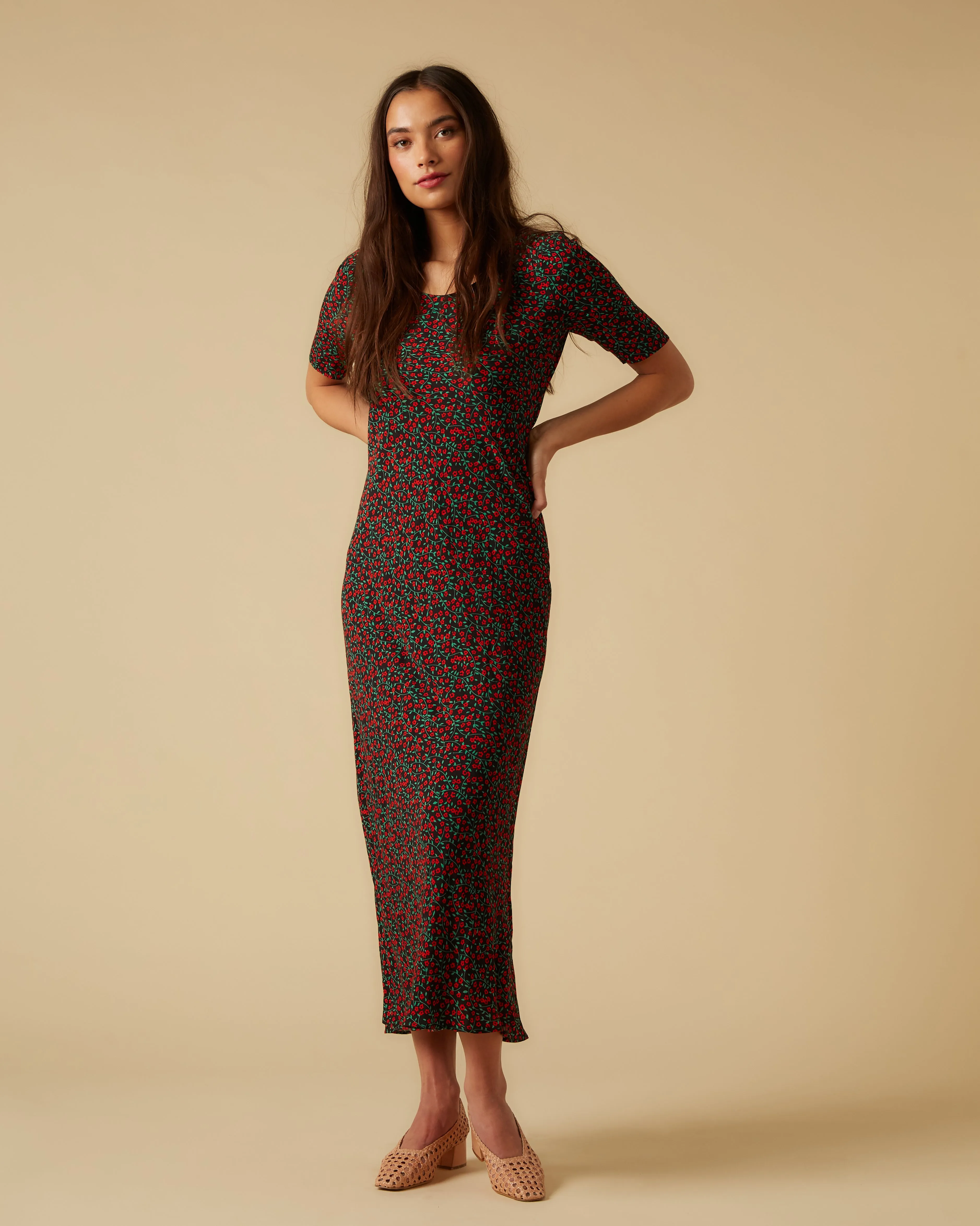 Helena dress, Black Garden