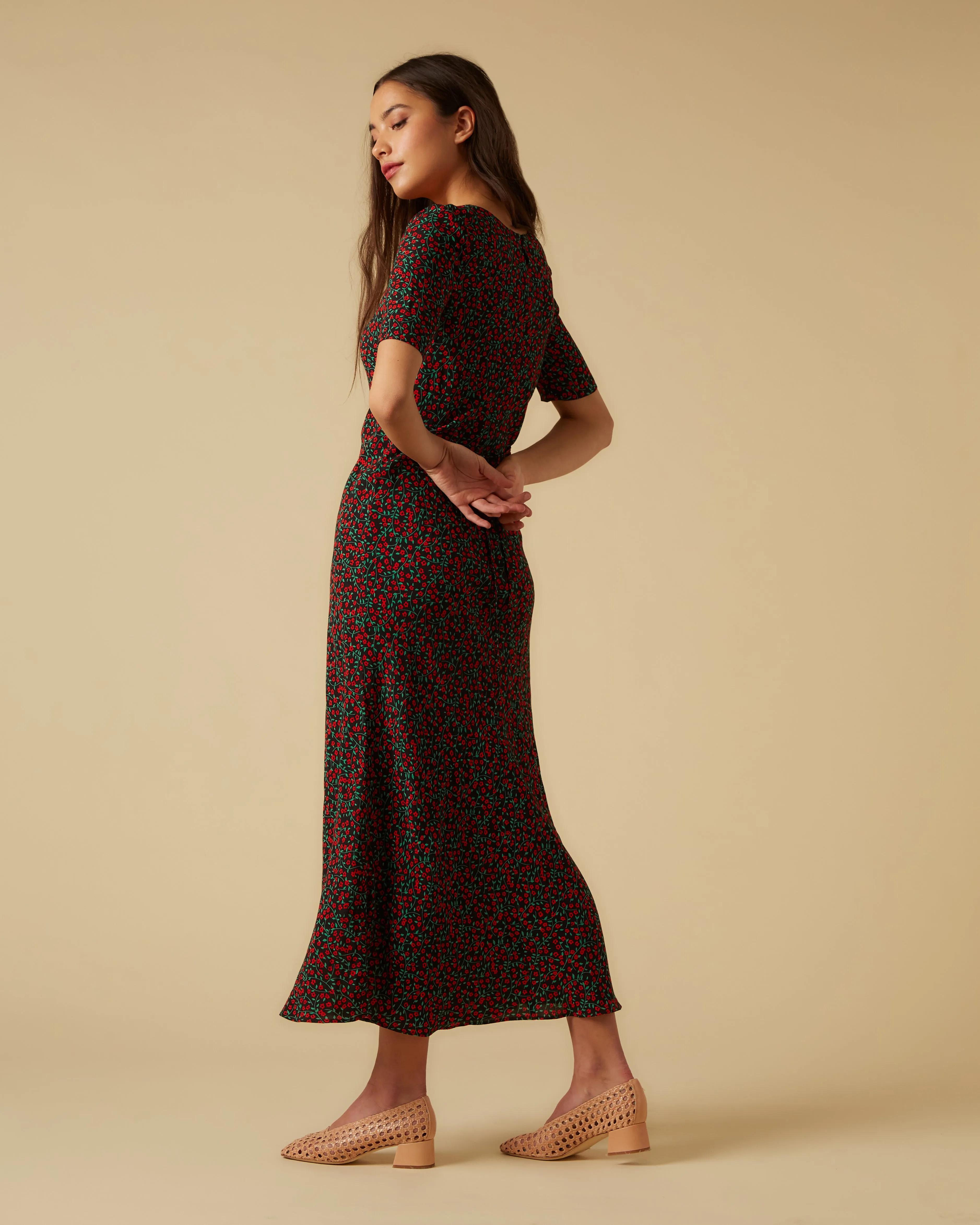 Helena dress, Black Garden
