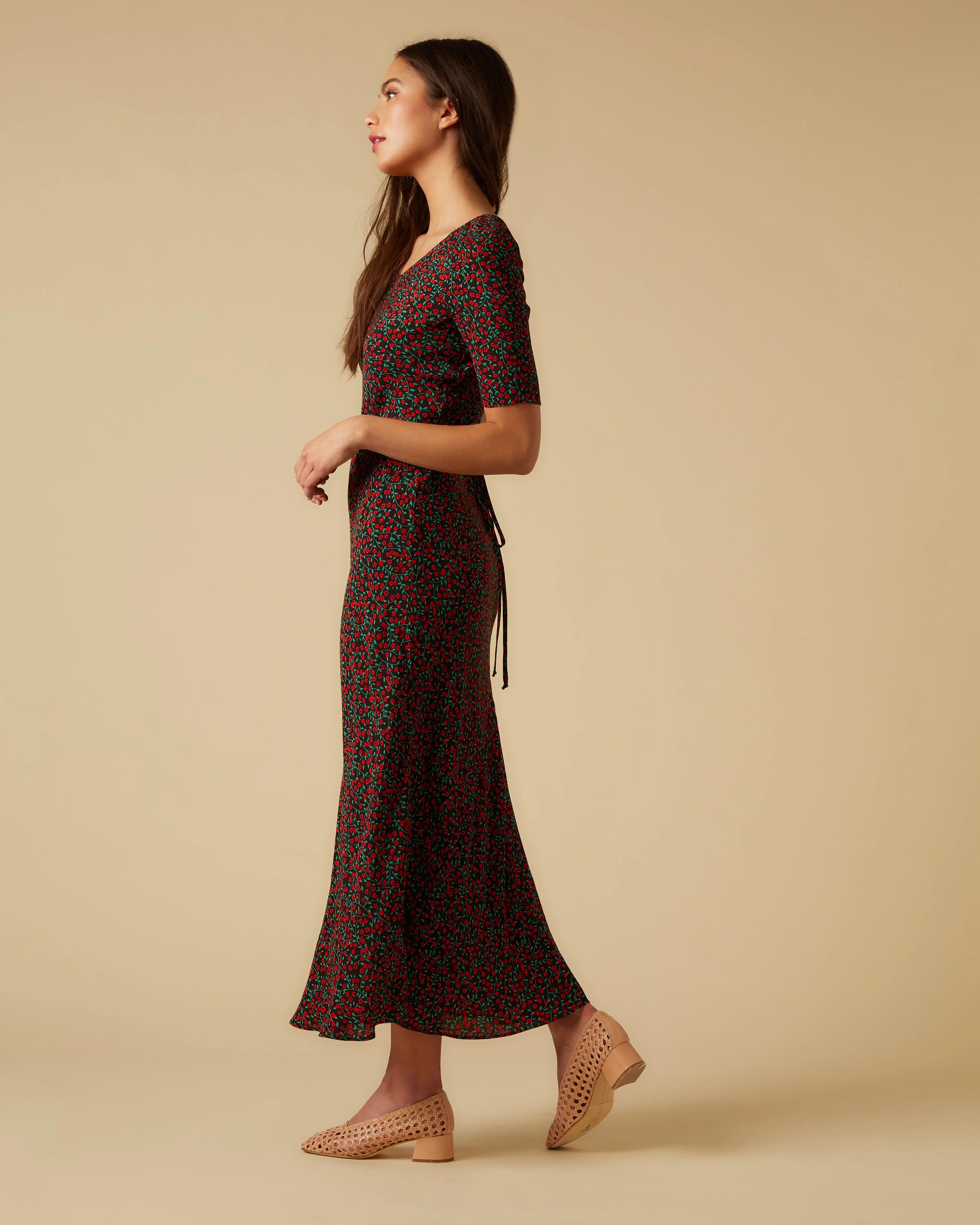 Helena dress, Black Garden