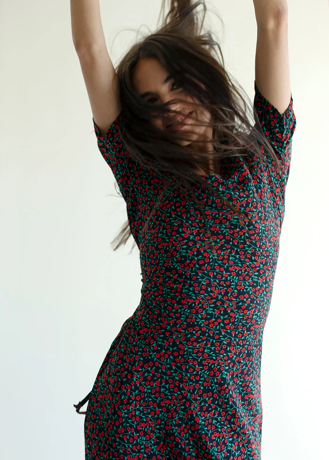 Helena dress, Black Garden