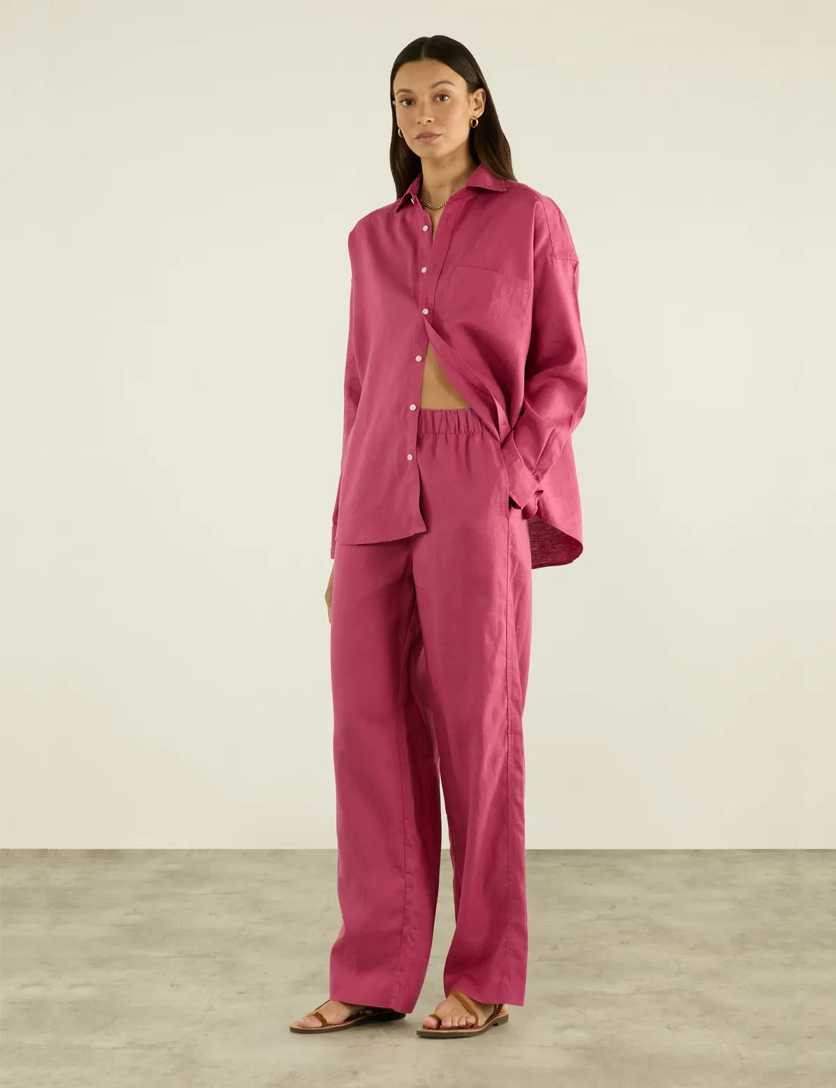 Hemp Palazzo Pants