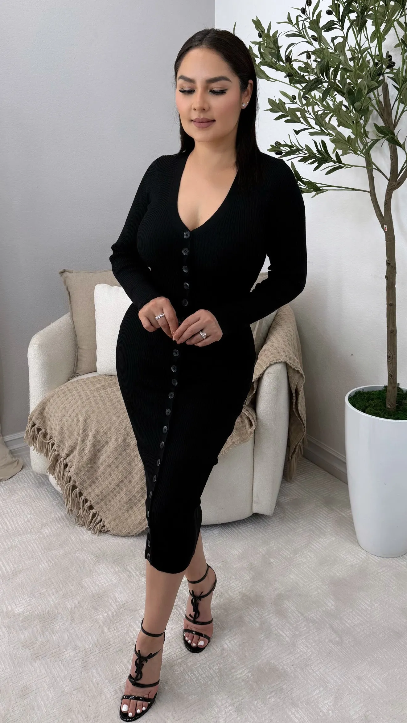 HILARY BLACK DRESS