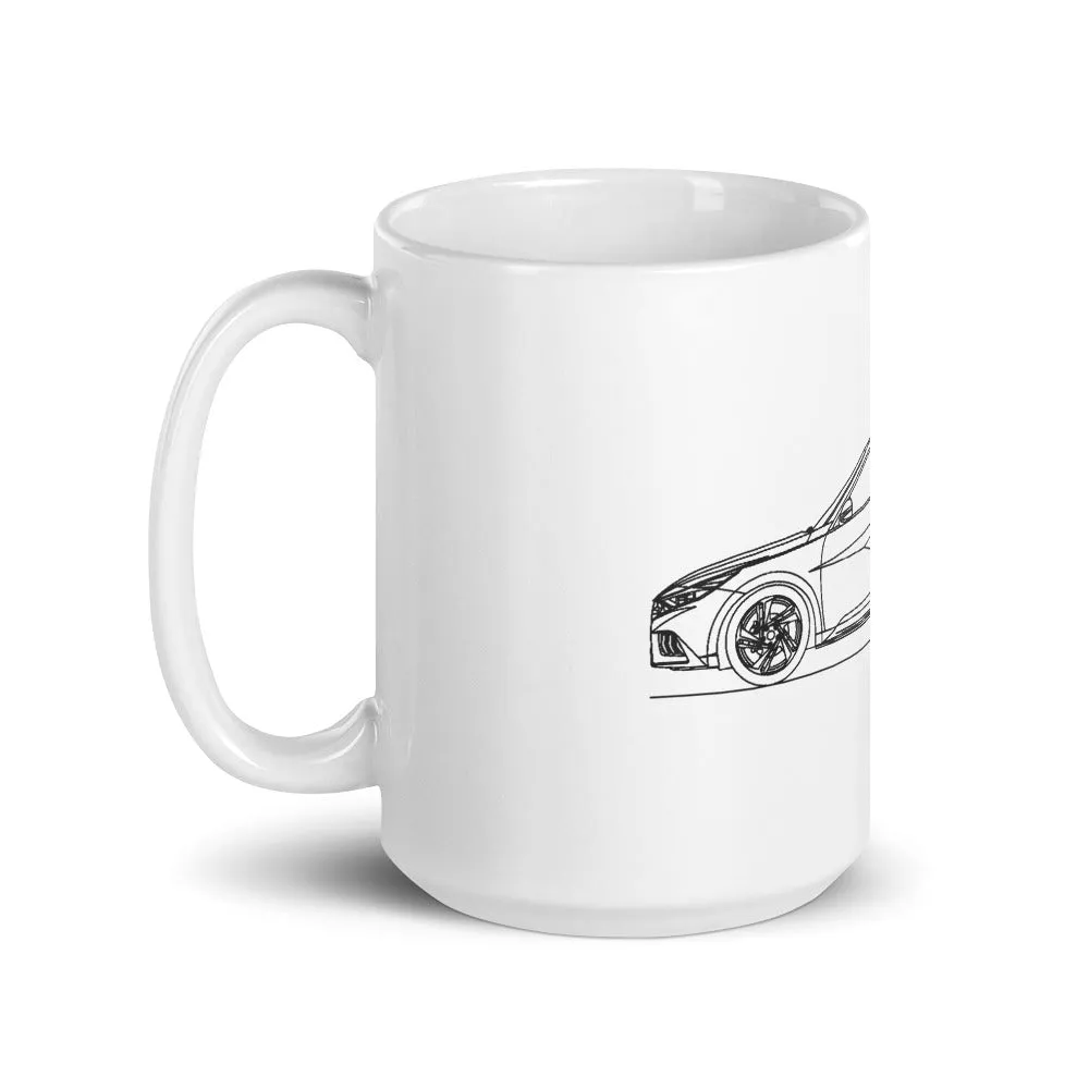 Hyundai Elantra CN7 N-Line Silhouette Mug