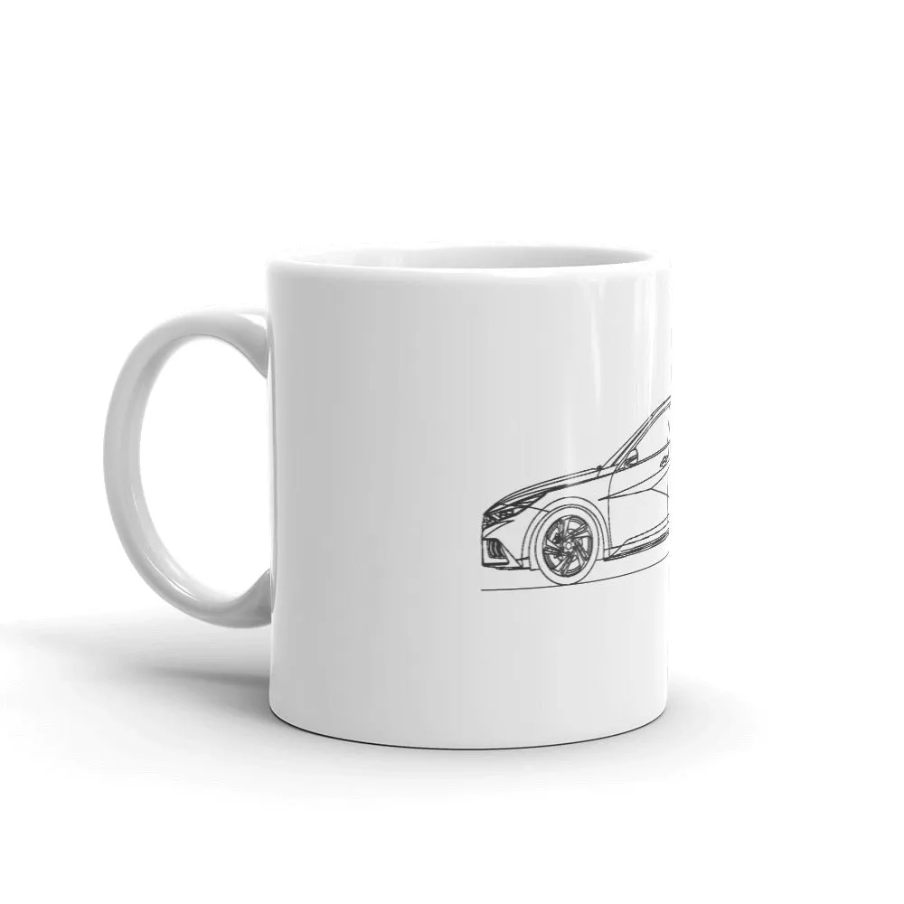 Hyundai Elantra CN7 N-Line Silhouette Mug