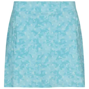 Icon Camo Silky Tech Nylon A-Line Skort Powder