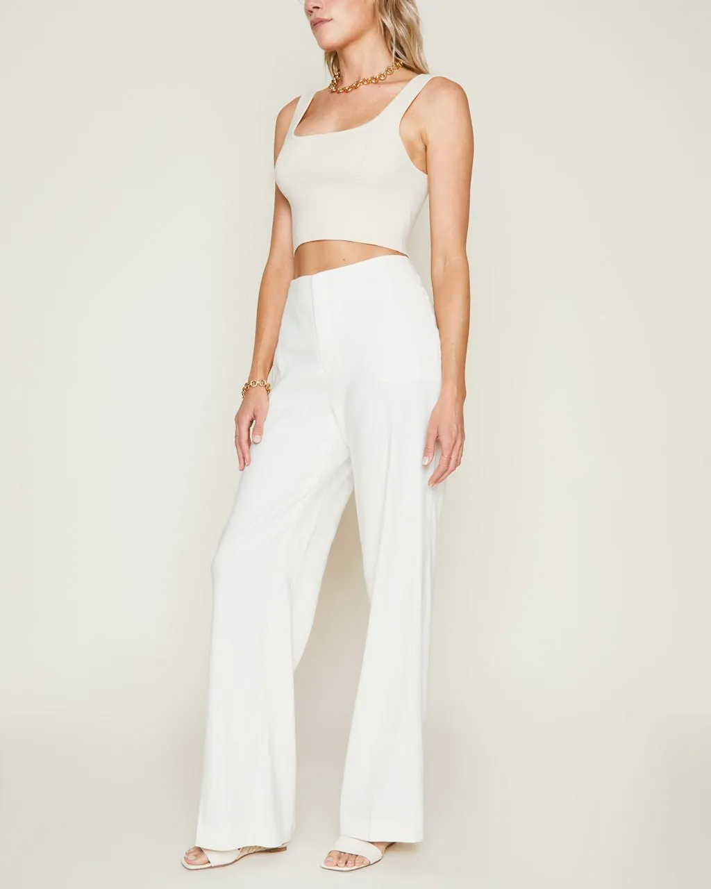 Ilia Crop in Cream