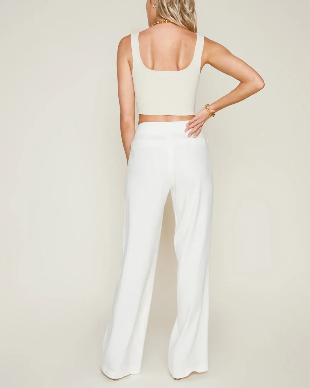 Ilia Crop in Cream