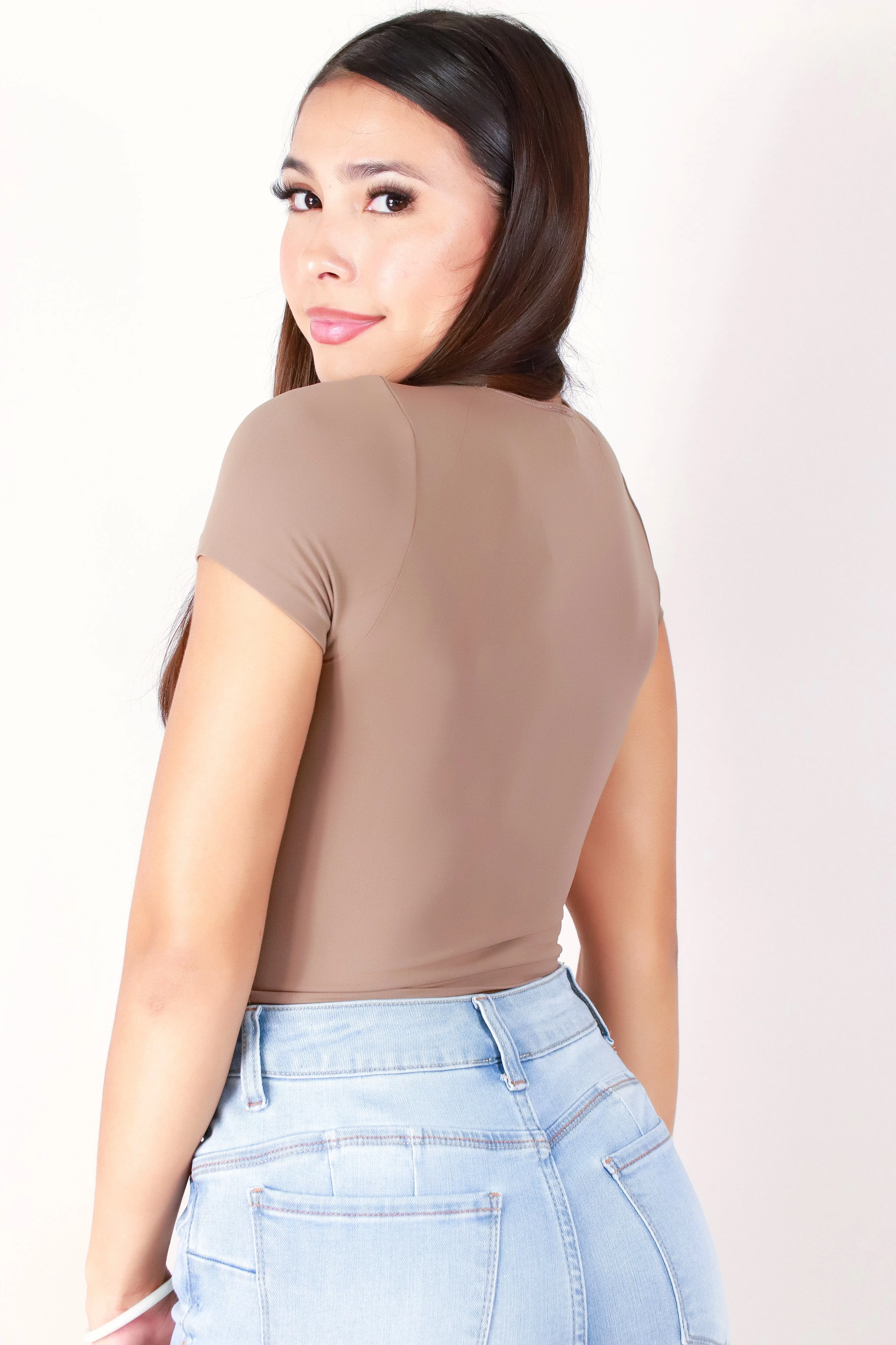 I'M FLATTERED CROP TOP