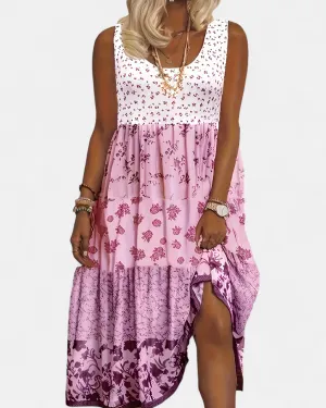 Isabella – Effortless Boho A-Line Midi Dress