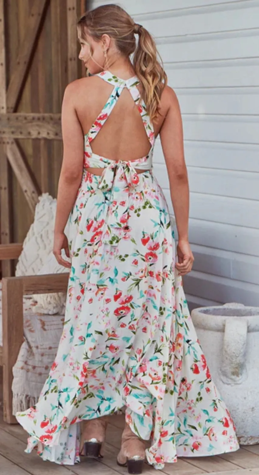 Jaase Solana print Endless Summer Maxi Dress