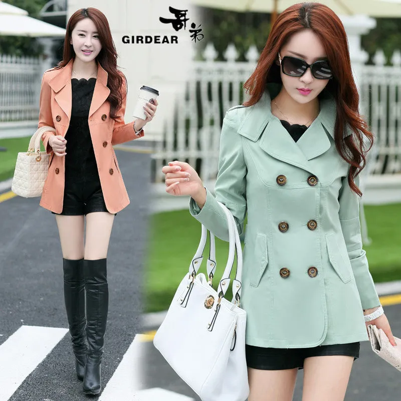 Jackets Women casual jacket women windbreaker jacket women's fashion slim coat woman