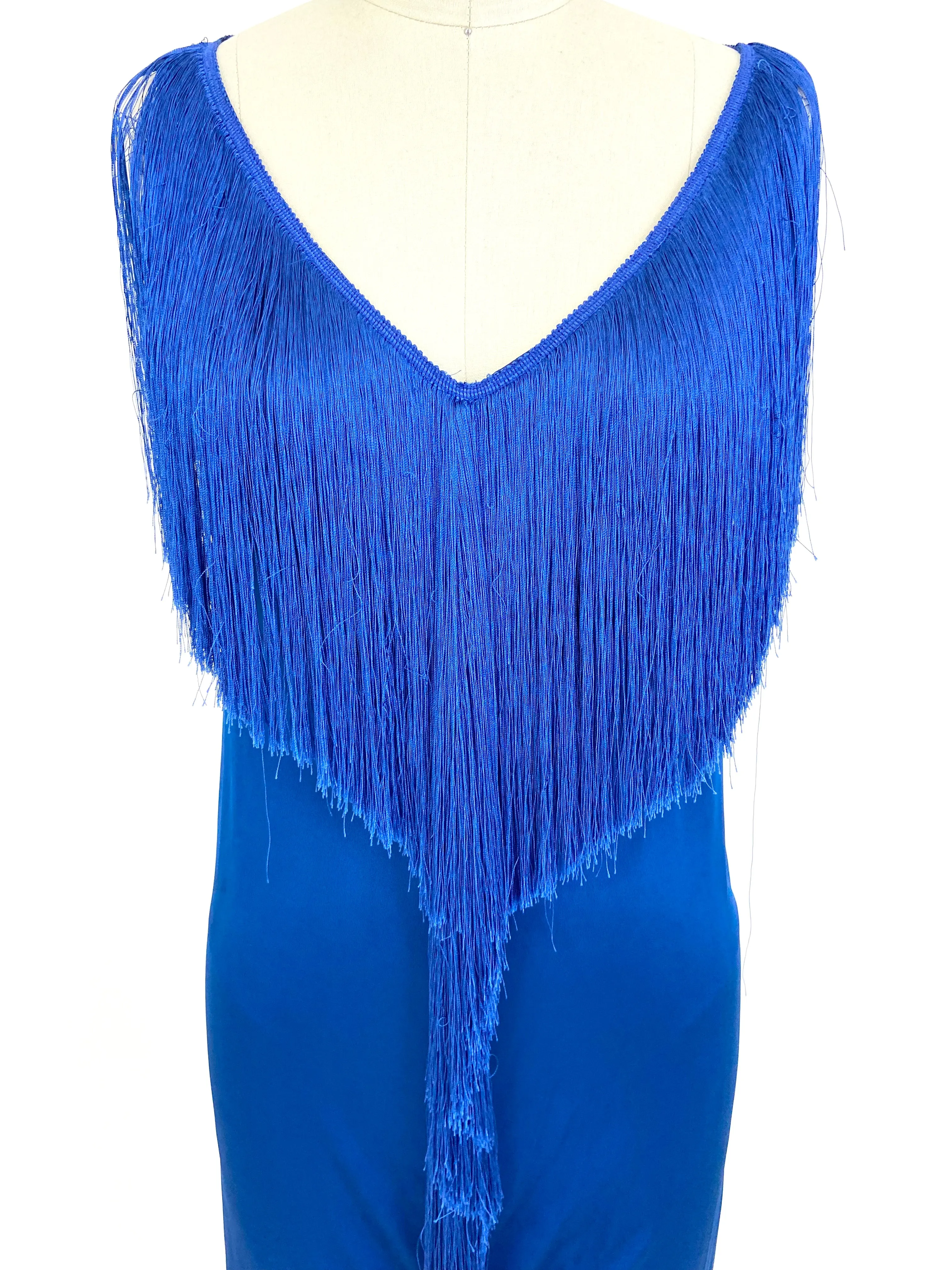 Jean Paul Gaultier Soleil Eyelash Fringe Dress