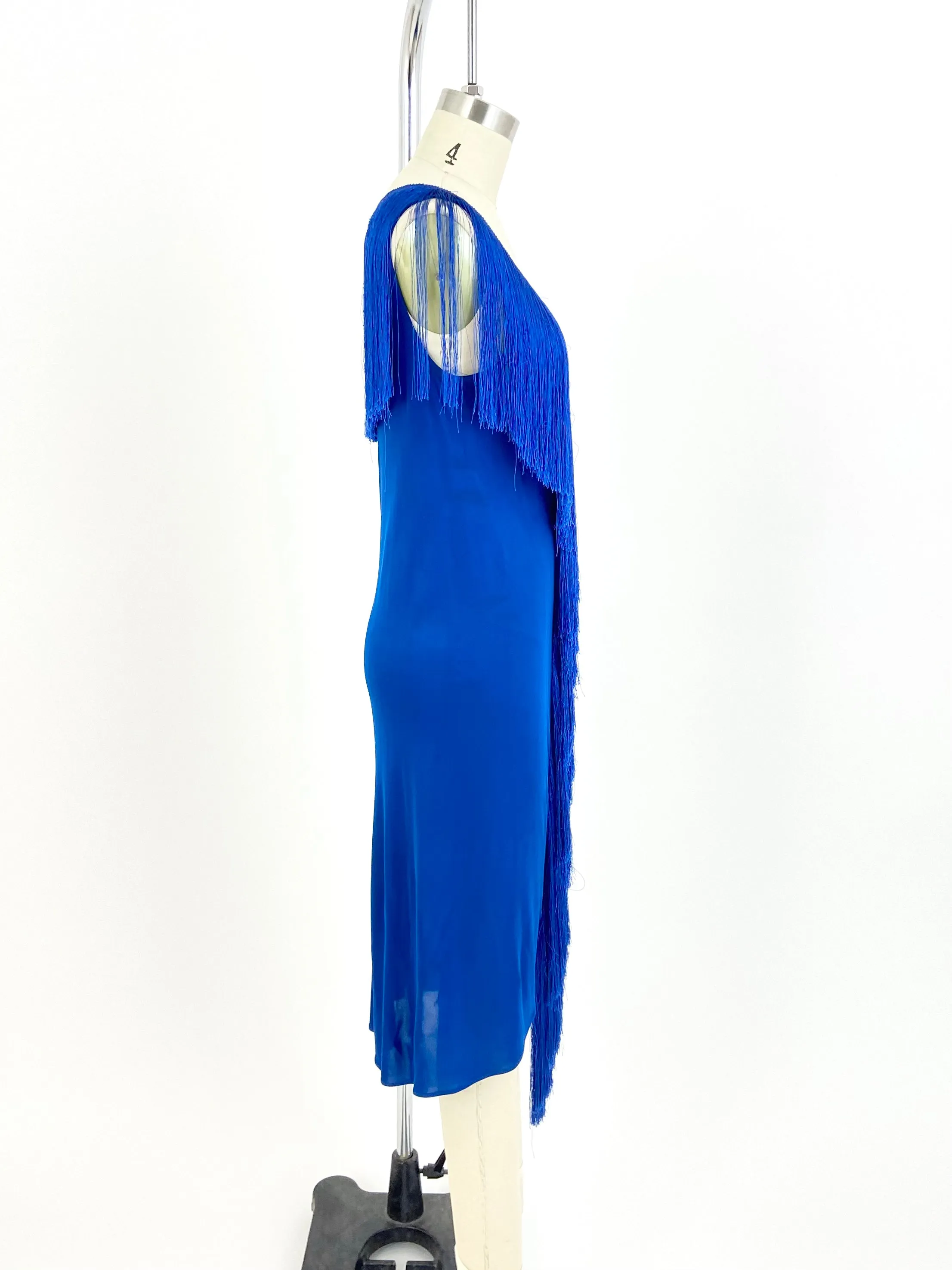 Jean Paul Gaultier Soleil Eyelash Fringe Dress