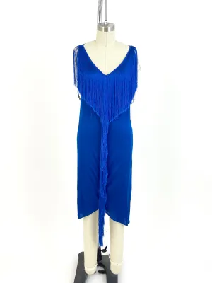 Jean Paul Gaultier Soleil Eyelash Fringe Dress