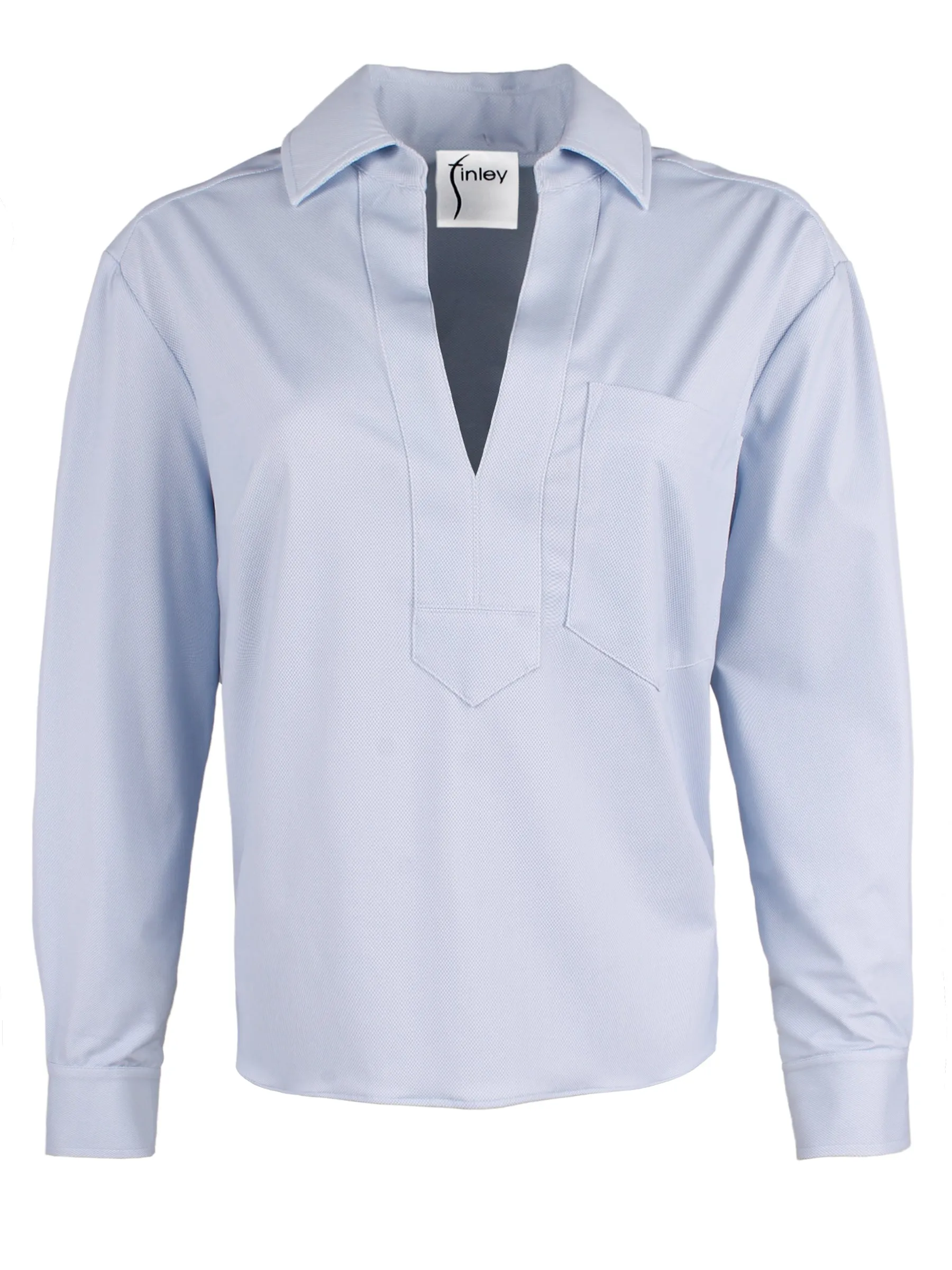 Joni Popover Shirt 4-Way Stretch Knit