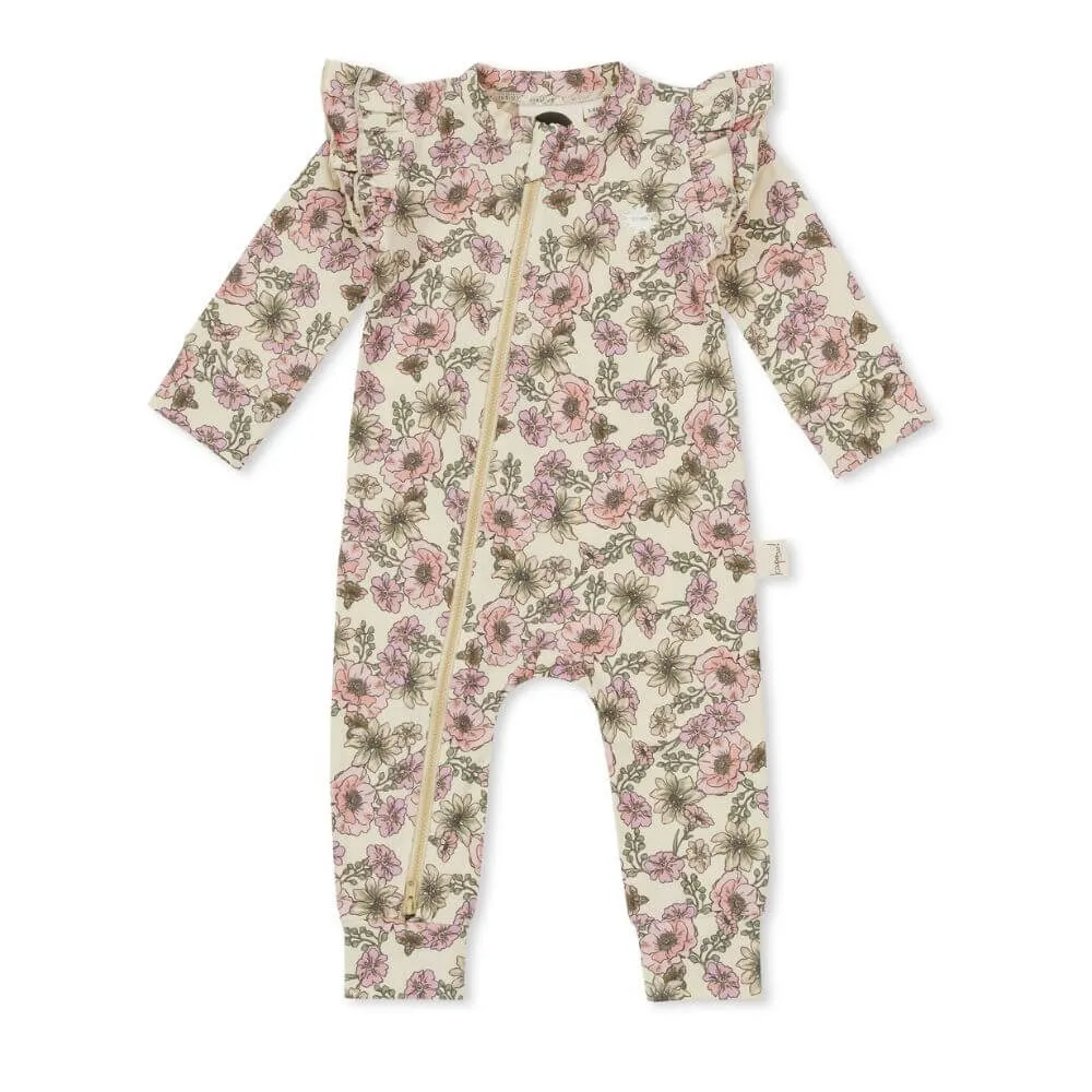 KaPow Kids Buttercup Zip Romper