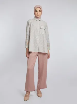 KIRA BOXY TOP CREME