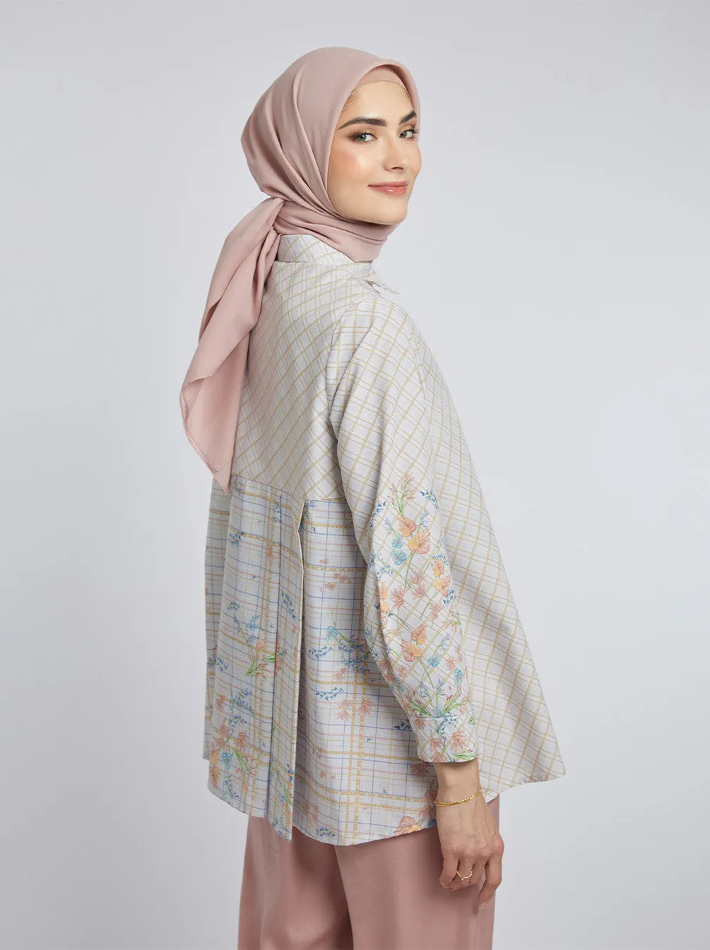 KIRA BOXY TOP CREME