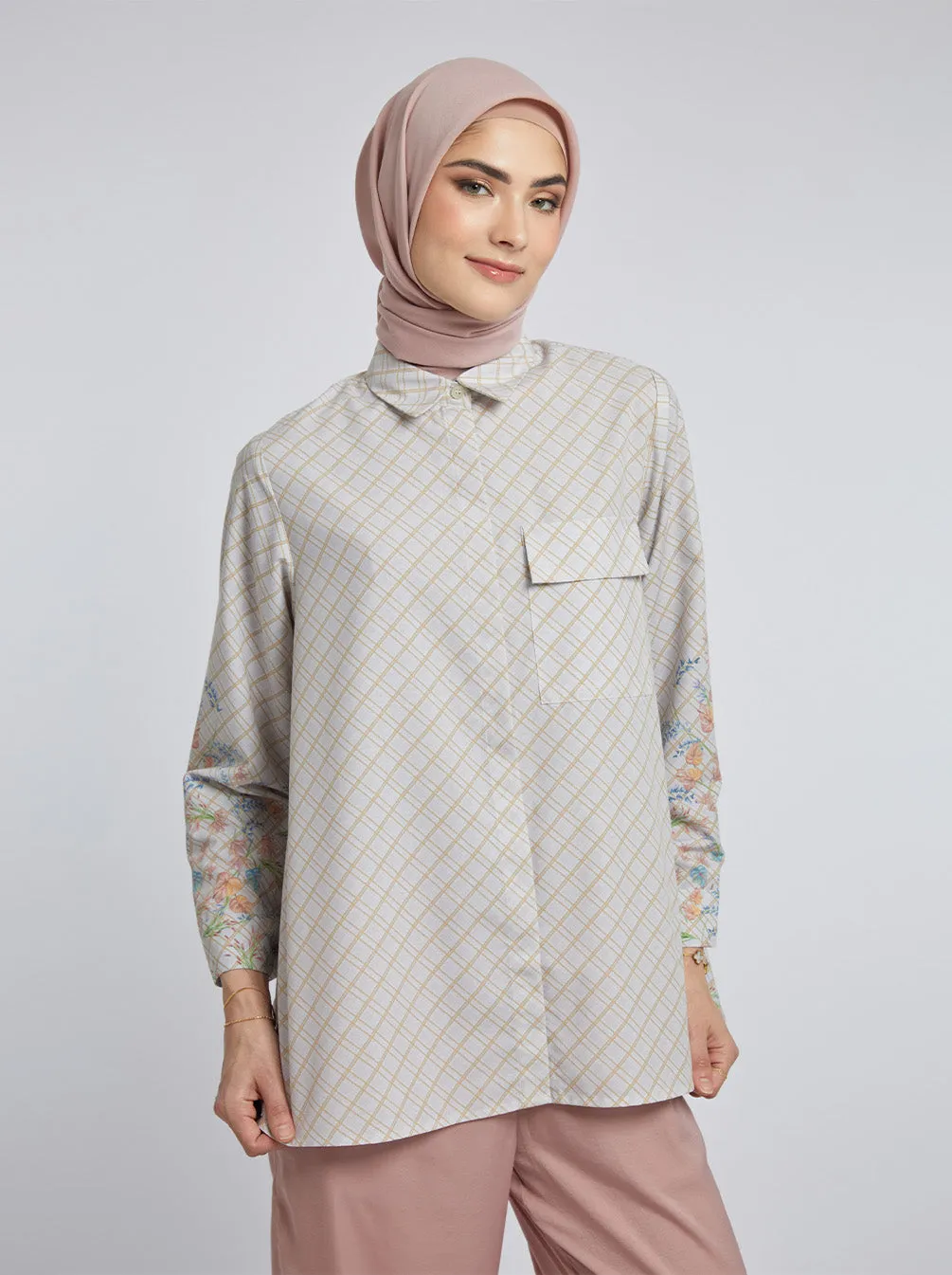 KIRA BOXY TOP CREME