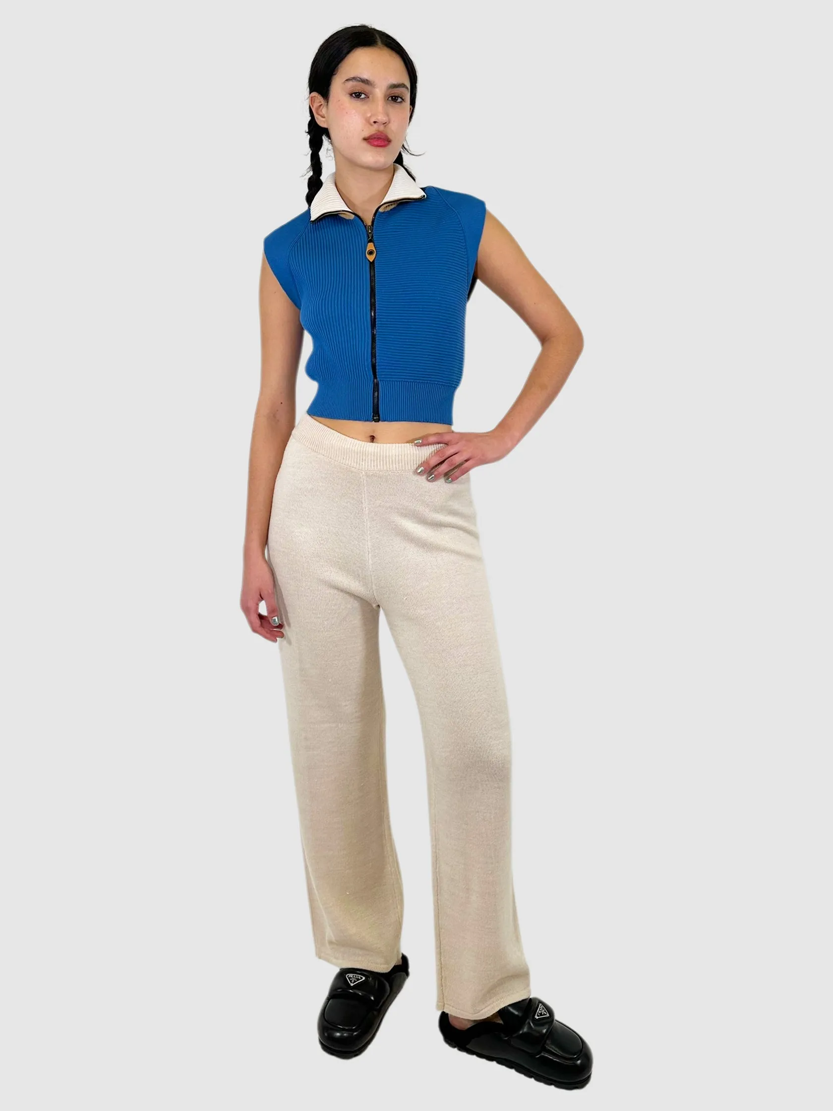 Knit Wide Leg Pants