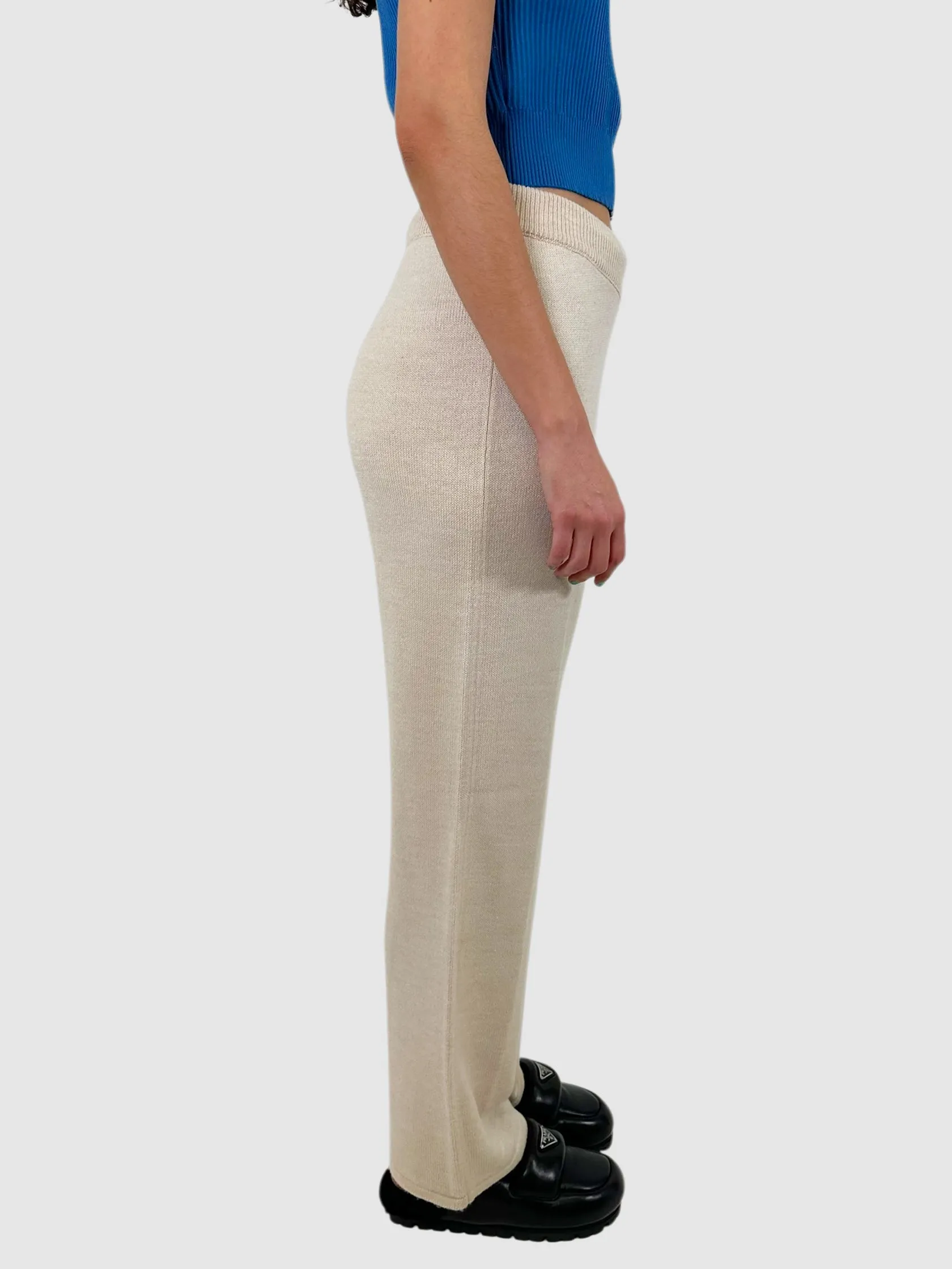 Knit Wide Leg Pants