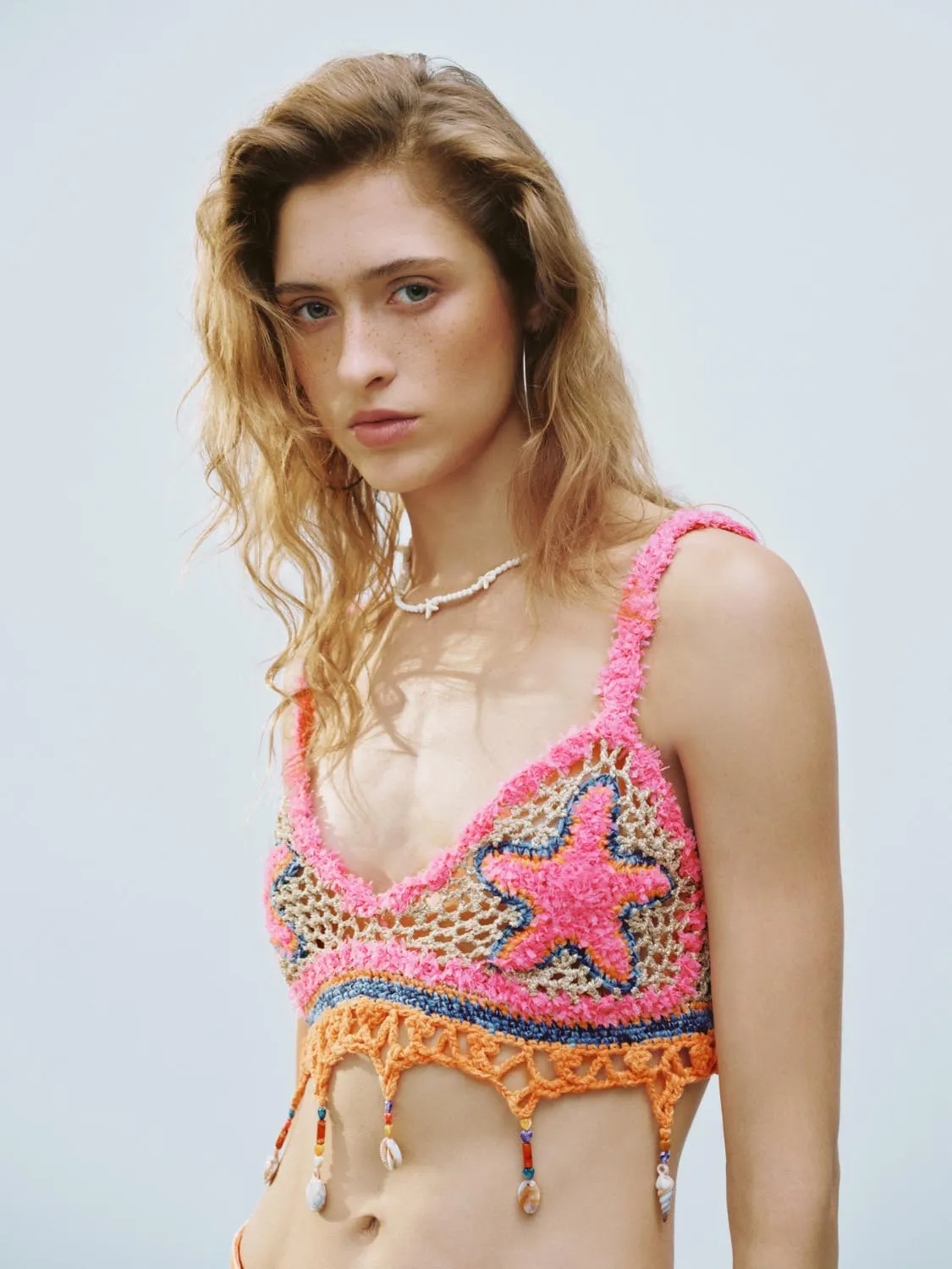 Knitted Cropped Tops